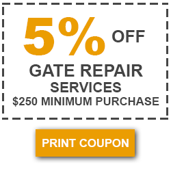 Gate Repair Coupon Thousand Oaks CA